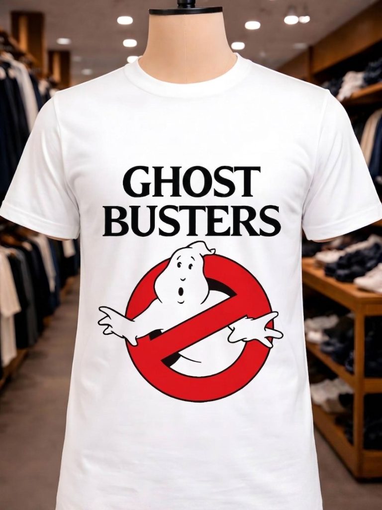 Camiseta Manga Corta Ghostbusters (Cazafantasmas)